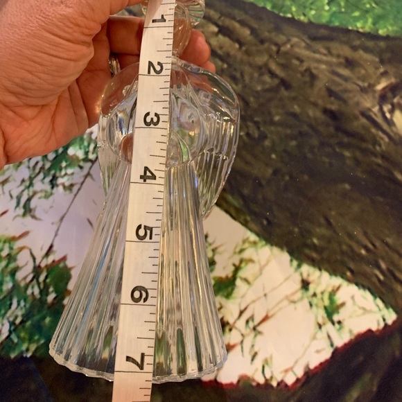 2 American Angel Candle Holder 24% Lead Crystal - Picture 7 of 7